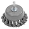 Walter Surface Technologies Allsteel 3 in. Mounted Wheel Cup Brush 09C370 - alternate 1